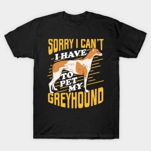 Greyhound Dog Lover Gift T-Shirt